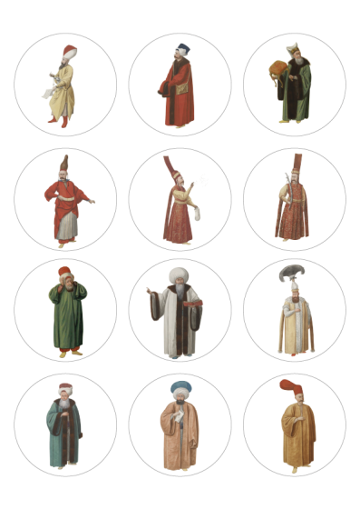 Osmanlılar Sticker Seti (12’li)